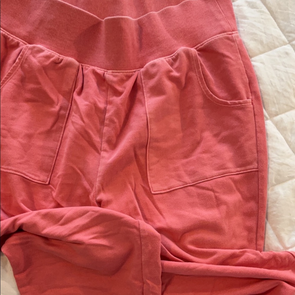 Pink joggers